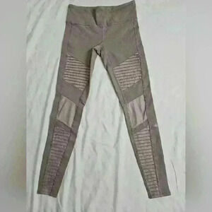 High-Waist Moto Legging